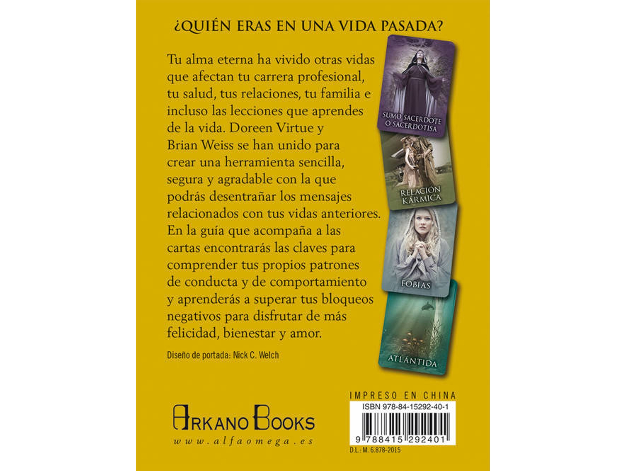 Libro Cartas Oraculo De Las Vidas Pasadas