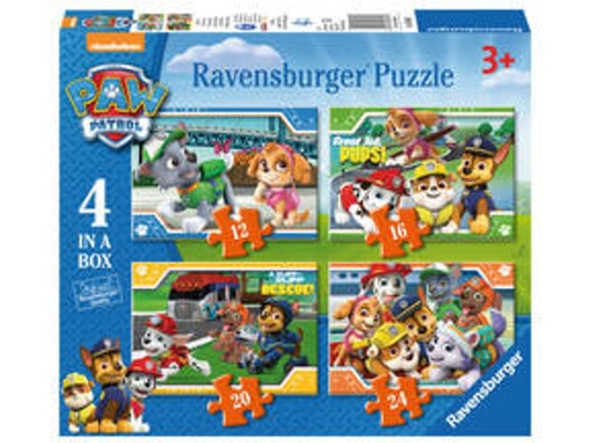 Puzzle RAVENSBURGUER Paw Patrol (12 Piezas)