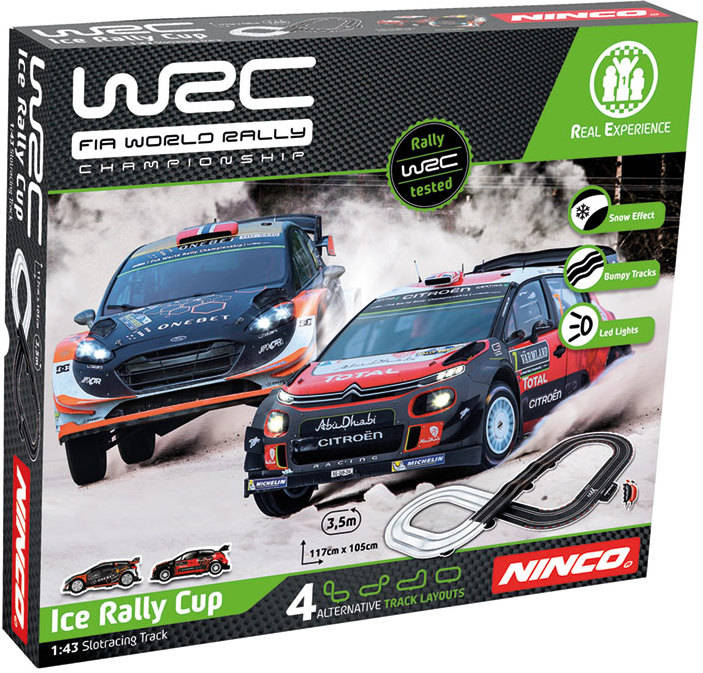 Juego Educativo NINCO WRC Ice Rally Cup (Edad Mínima: 4 Años - 48 x 42,6 x 7 cm)