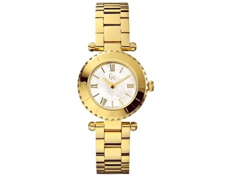 Reloj GUESS Mujer (Acero inoxidable - Dorado)