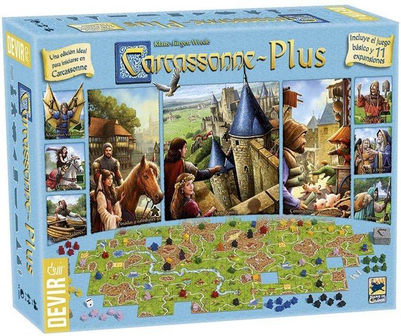 Juego de Mesa DEVIR Carcassonne Plus