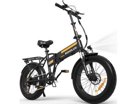 Bicicleta Elétrica KOOLUX KL-BK10S 48V 13ah 500W 90KM Negro