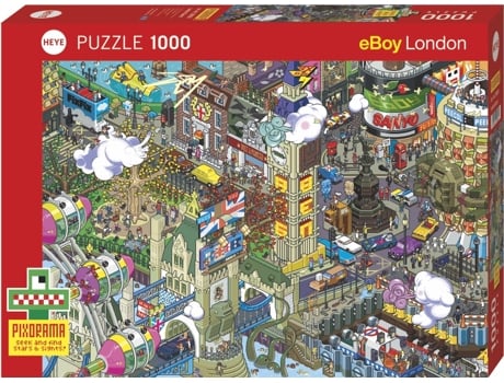 Puzzle 1000 pcs eBoy London Quest (9 años)