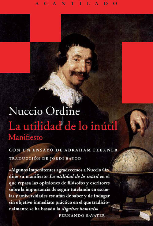 Libro Utilidad De Lo Inutil de Nuccio Ordine (Español)