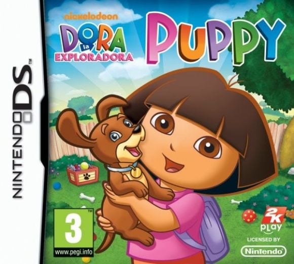 Nds Dora La explorada puppy nintendo ds juego