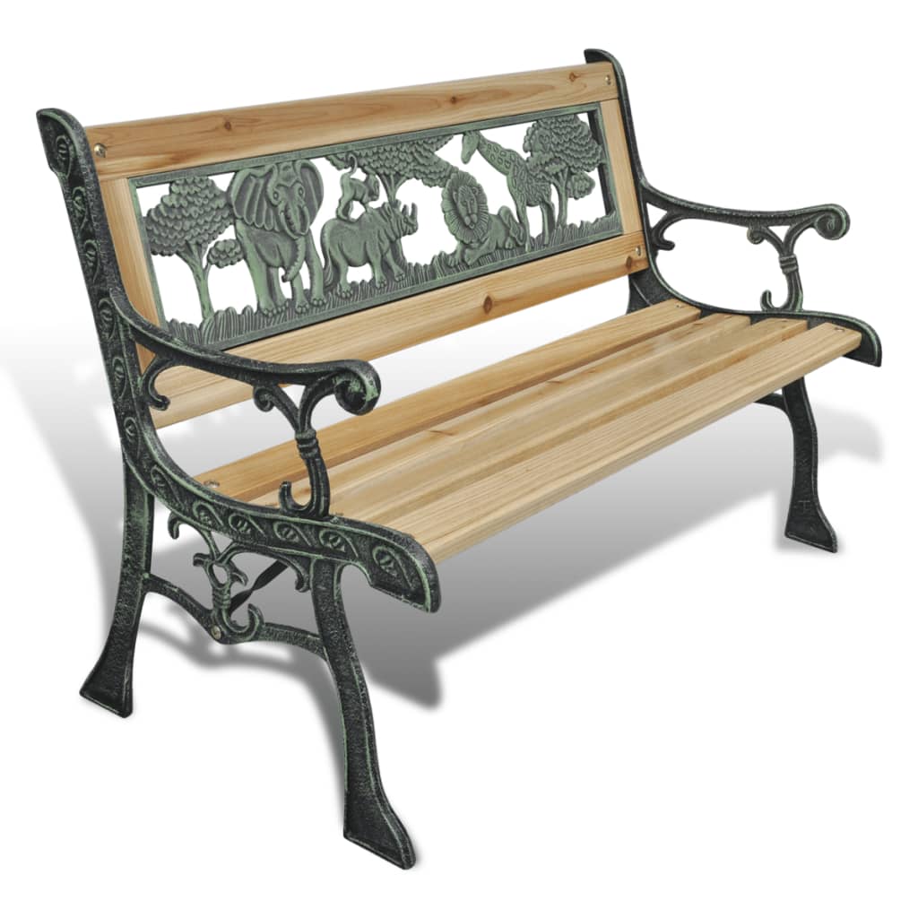 Banco de Jardín VIDAXL 41013 Madera (84 cm)