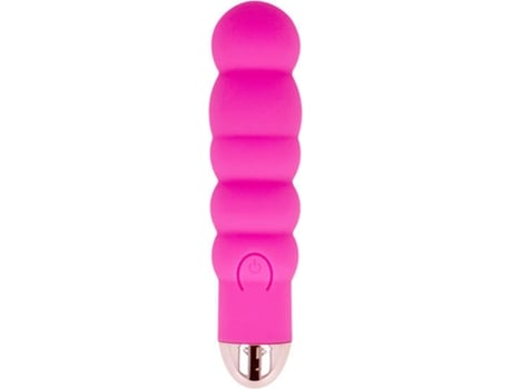 Vibrador DOLCE VITA Usb Six Rosa 13x2.8 cm