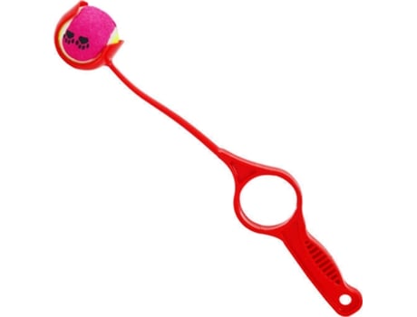 Lanzador de bolas para Perros NOBLEZA Ultra Grip Rojo