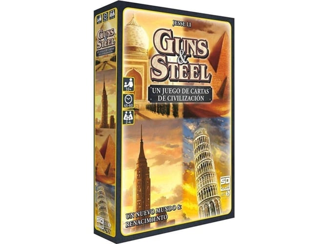 Sd Games Guns steel and un juego de cartas civilizacion mesa distribuciones