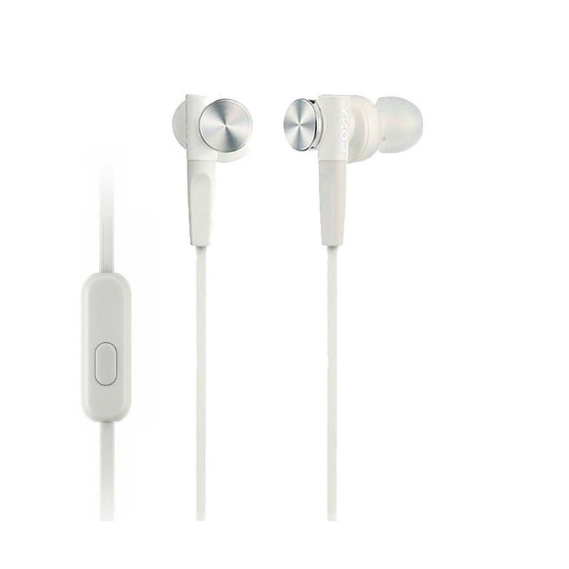 Auriculares con cable SONY MDR-XB50AP blanco