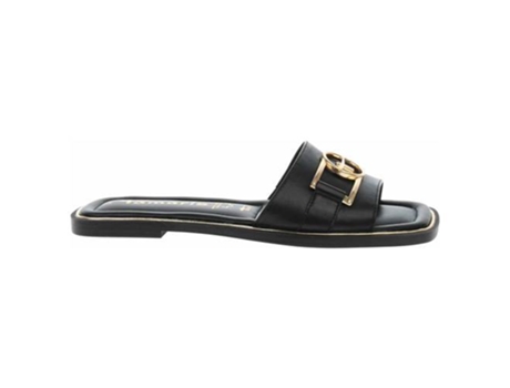 Chanclas TAMARIS Piel Negro (38)