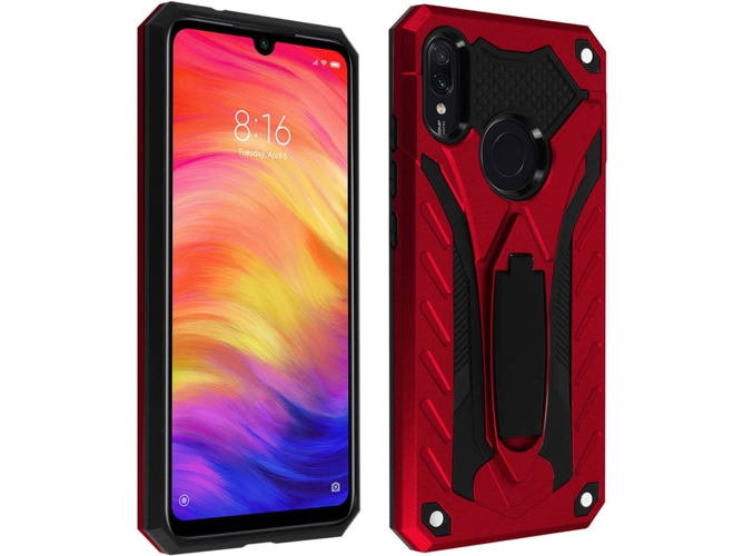 Carcasa Xiaomi Redmi Note 7 AVIZAR Phantom Rojo