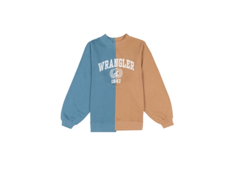 Sweatshirt para Mujer WRANGLER (L - Azul)