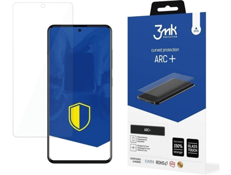 Protector Cristal Templado Samsung Galaxy A51 4G 3MK Arc Plus