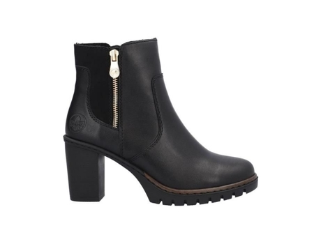 Botas de Mujer RIEKER Goma Negro (40)