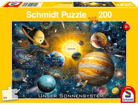 Puzzle SCHMIDT SPIELE Our solar system Rompecabezas de cubos 150 pieza(s) Especias