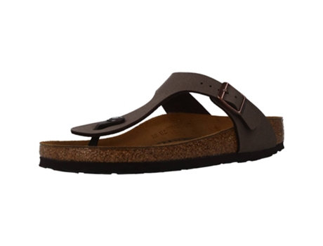 Zapatos de Mujer BIRKENSTOCK Gizeh Bf Tecido Marrón (41)