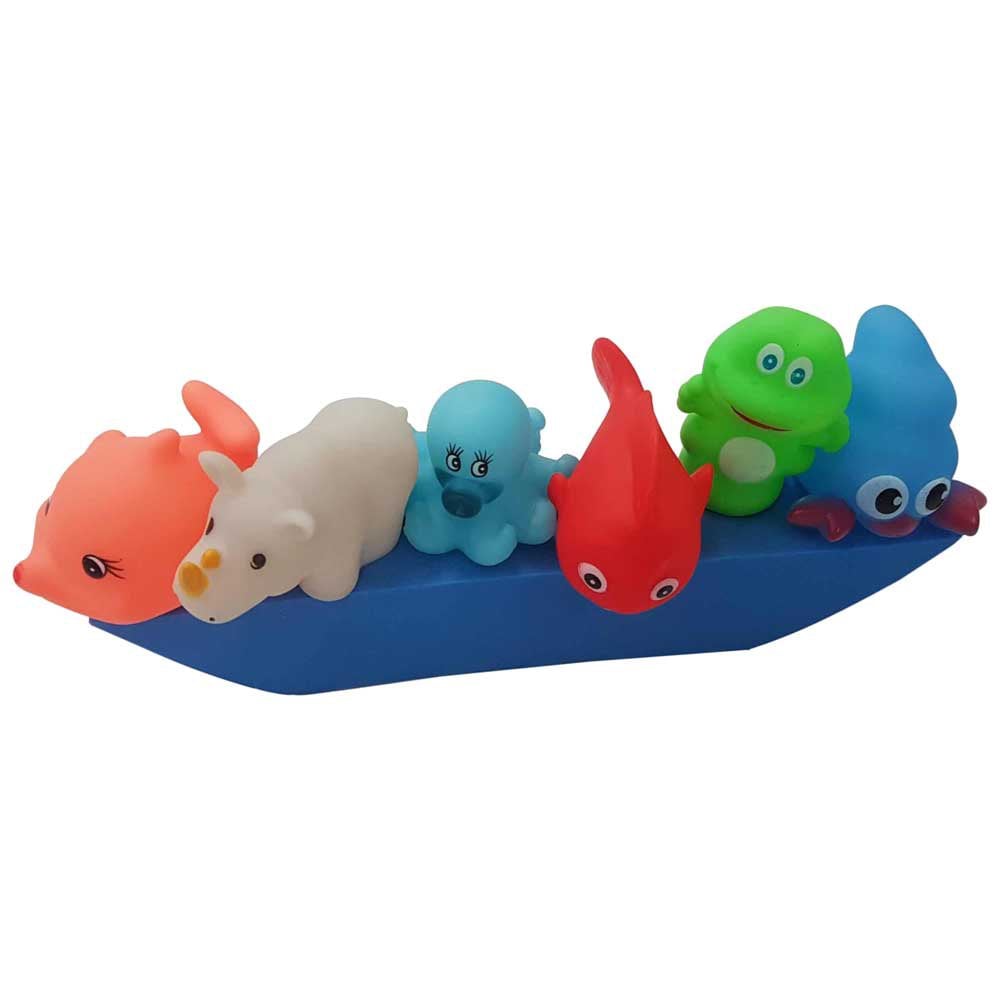 Juguetes Hinchables OLOGY Barco com animais flutuantes