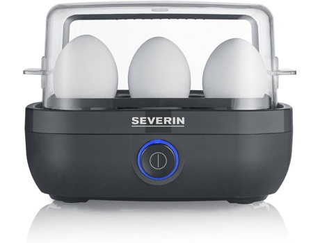 Cocedor de Huevos SEVERIN EK 3165 (420 W - 6 Huevos - Negro)