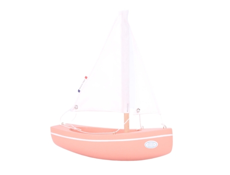 Barco TIROT (Madera - Rosa - 21 cm)