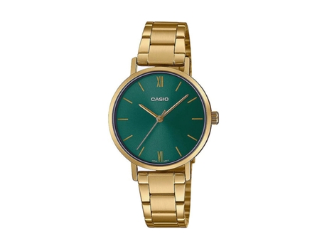 Reloj para Mujer CASIO (3.00 x 0.80 x 12.20 cm - Verde)