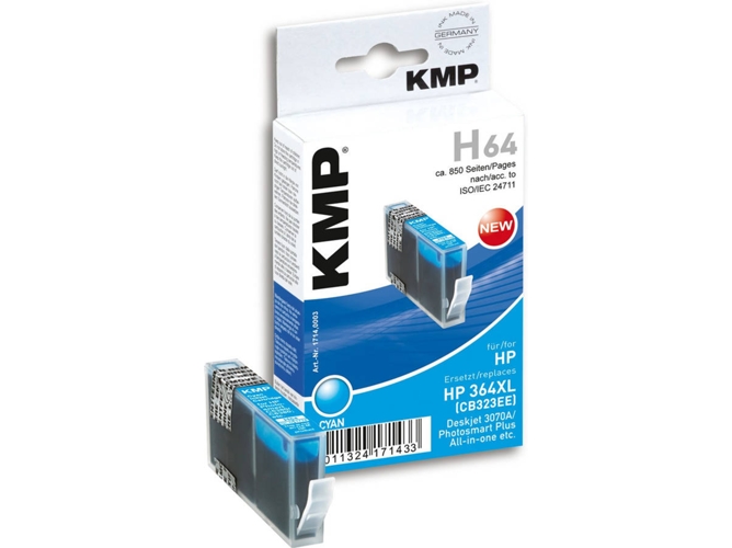 Cartuchos de tinta KMP H64