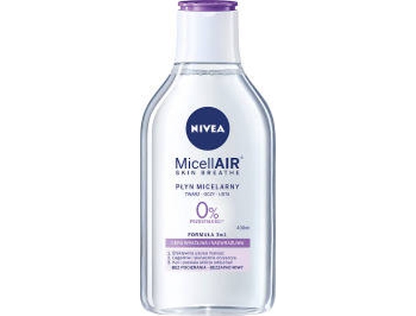 Água Micelar NIVEA Micellair Skin Breathe Nursing Fluid (400ml)