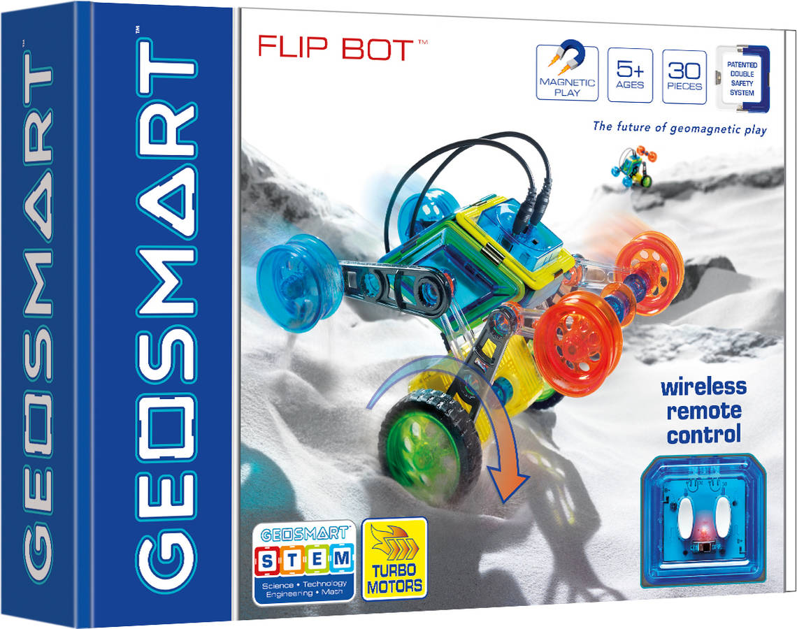 Ludilo Boat Multicolor geosmart 5414301250197 juego de flipbot 30