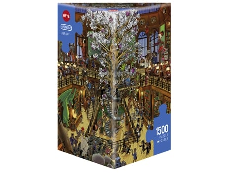 Puzzle 1500 Pcs Oesterle Library (9 años)