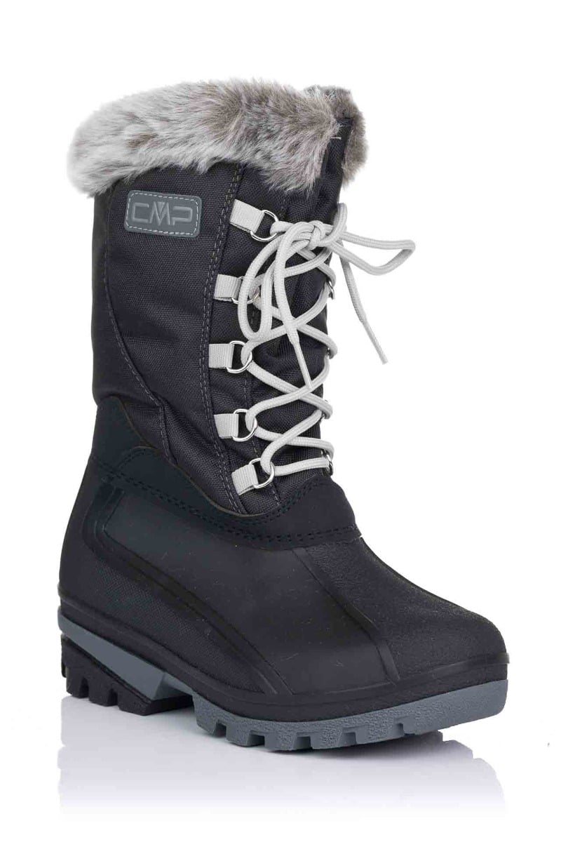 Girl Polhanne Snow boots botas de nieve. niñas campagnolo textil y sintéticonegro34