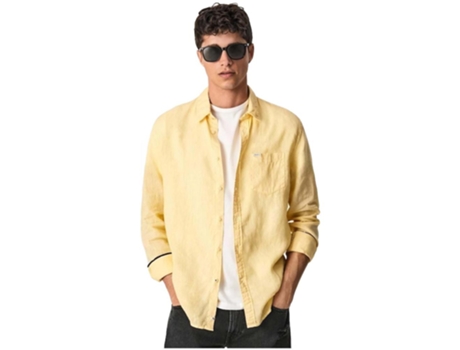 Camisa de Hombre PEPE JEANS Parkers Amarillo (L)