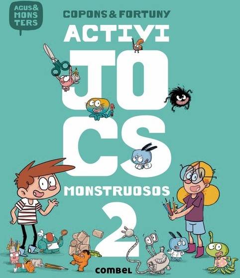 Activijocs Monstruosos 2 lagus i els tapa blanda libro de copons fortuny