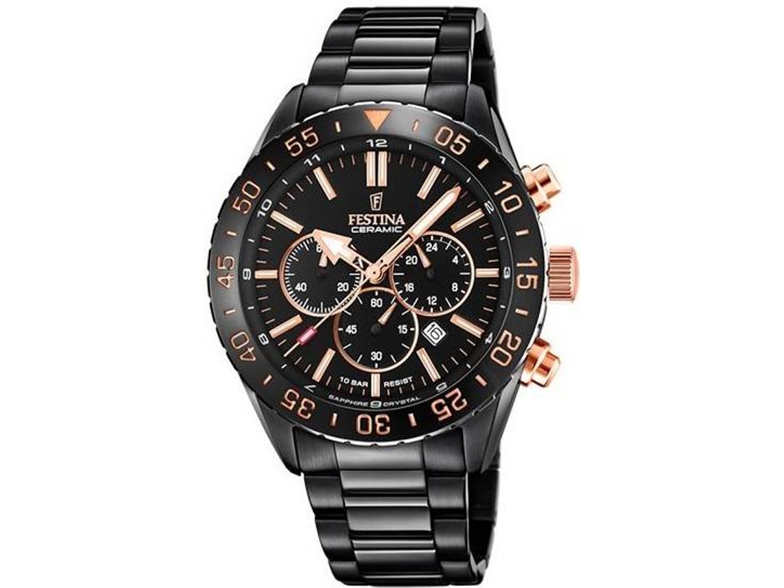 Reloj hombre acero discount negro