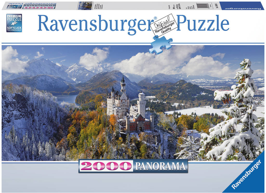 Puzzle RAVENSBURGER Castillo de Neuschwanstein (2000 Piezas)