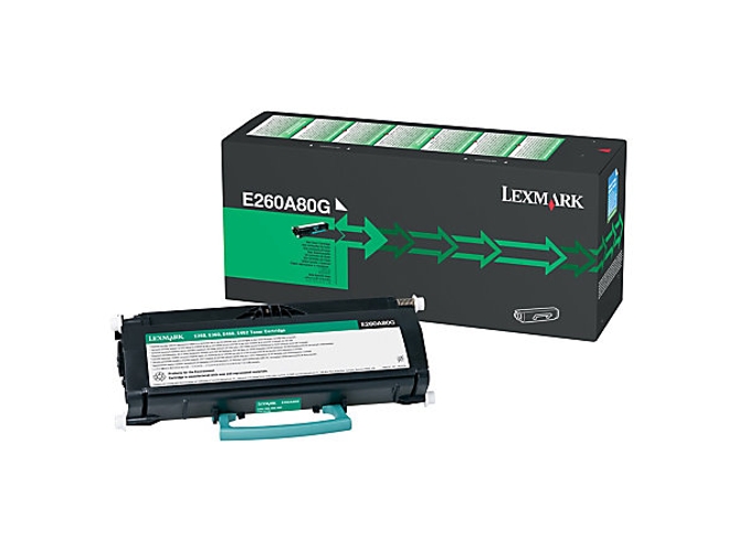 Tóner LEXMARK E260A80G