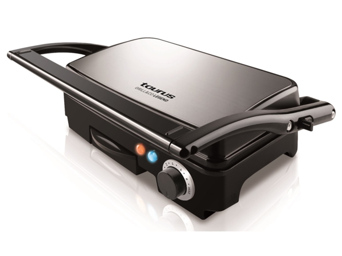 Plancha Taurus Grill legend 968407 968.407 and potencia 1500w material antiadherente parrilla 1500 plastic negro 150