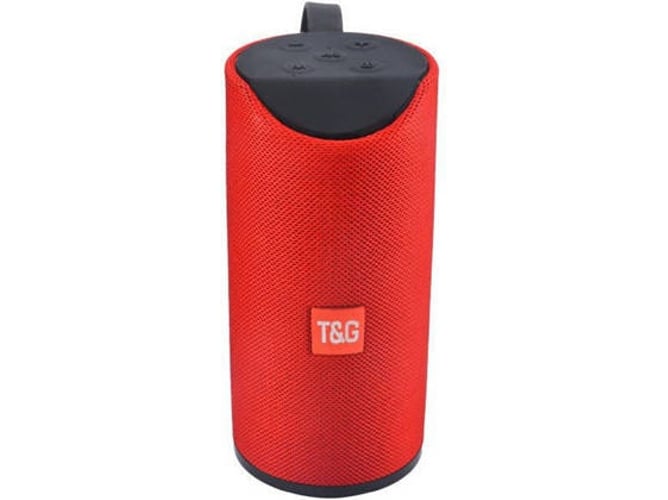 Altavoz Bluetooth RITTEREC TG113 (Rojo - 10 W - Alcance: hasta 10 m)