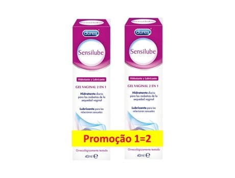 Preservativos DUREX Sensilube 1+1