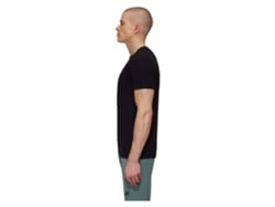 Camiseta de Hombre MAMMUT Core Classic Negro (M)