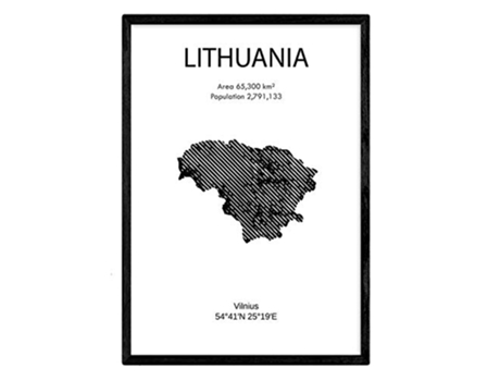 Poster NACNIC de Lituania (A3)