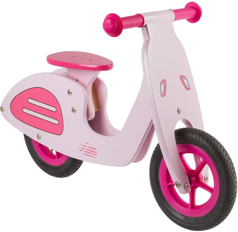 Bicicleta Infantiles ANLEN Vespa Scooter (Talla: 24 Meses-4 Años - Rosa)