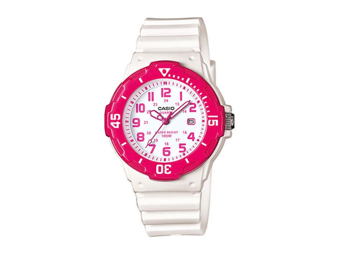 Reloj CASIO Niños (Resina - Blanco)