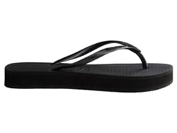 Zapatillas de Mujer HAVAIANAS Slim Flatform Goma (37-38 - Negro)