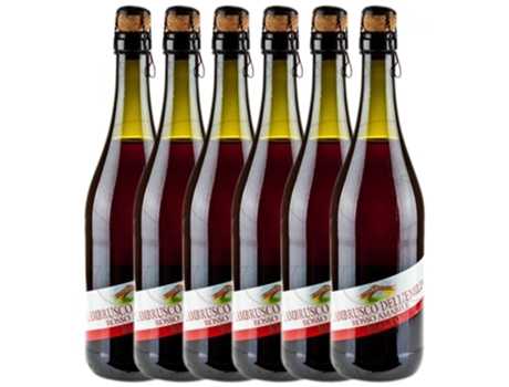 Espumante PEQUEÑOS PRODUCTORES Rialto Negre Lambrusco Lambrusco Di Sorbara (0.75 L - 6 unidades)