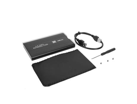 Caja de Almacenaje SLOWMOOSE para Disco Duro Externo HD SSD (2,5 Pulgadas - USB 2.0)