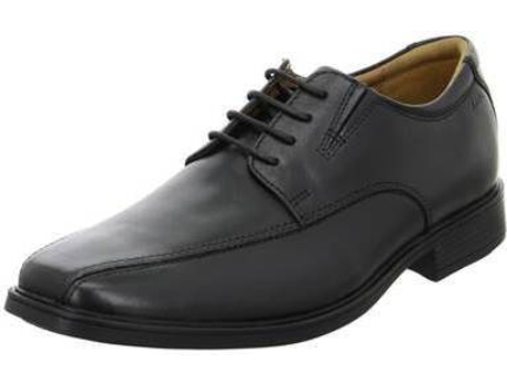 Zapatillas CLARKS Tilden Walk Cuero natural Hombre (41 - Negro)