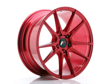 Llanta Japan Racing Jr21 18X8,5 Et 40 5X114,3 Cb 74,1 Rojo