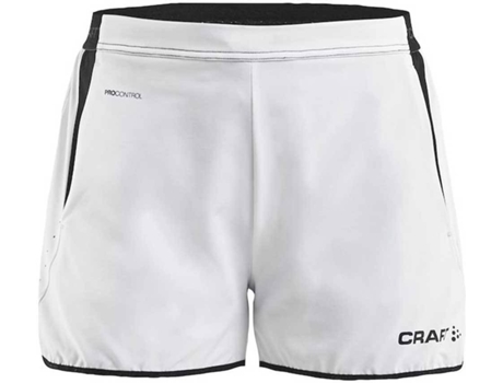 Pantalones para Mujer CRAFT Pro Control Impact Blanco para Tenis (M)