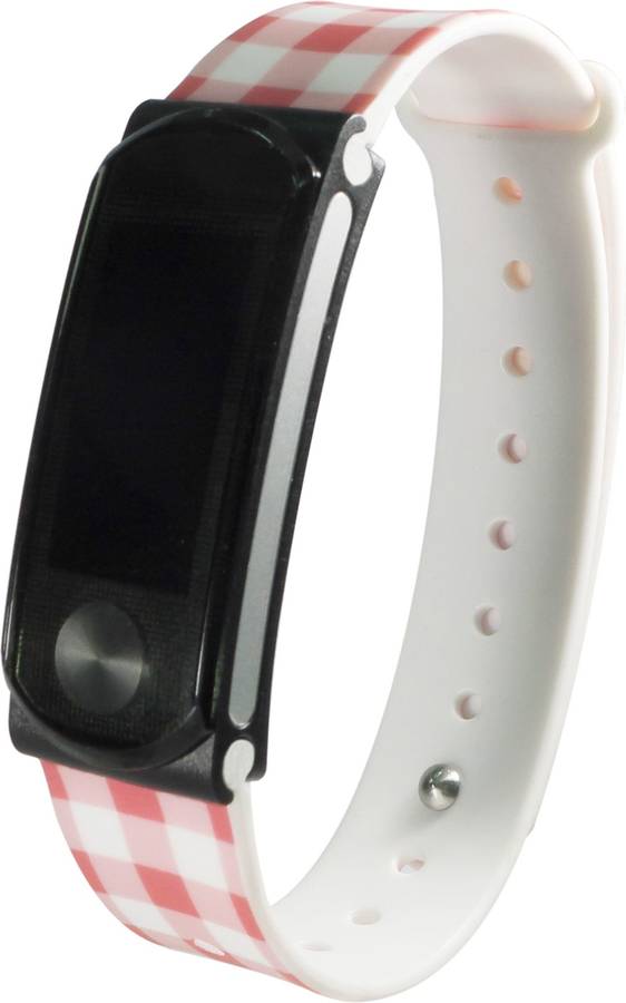 Pulsera de actividad LEOTEC Cool HR (Bluetooth - Resistente al agua - Rosa)