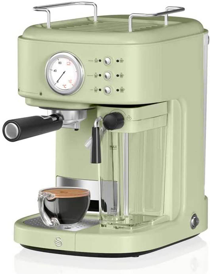 Cafetera SWAN SK22150GN (15 Bar - Café Molido)